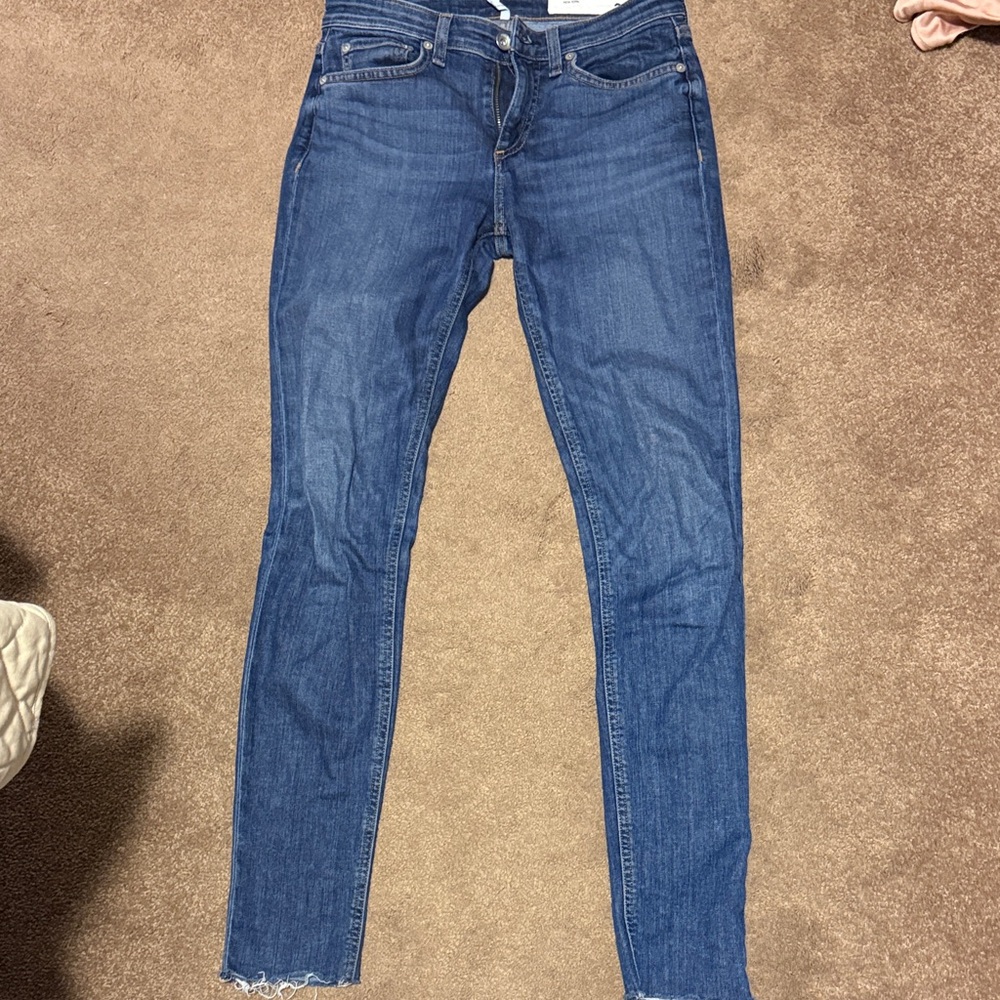 Rag & Bone Cate Mid-Rose Skinny Jeans